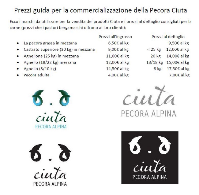 prezzi guida Ciuta